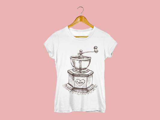 Funky Fox Coffee Lover T-Shirt – Brewed for Everyday Comfort