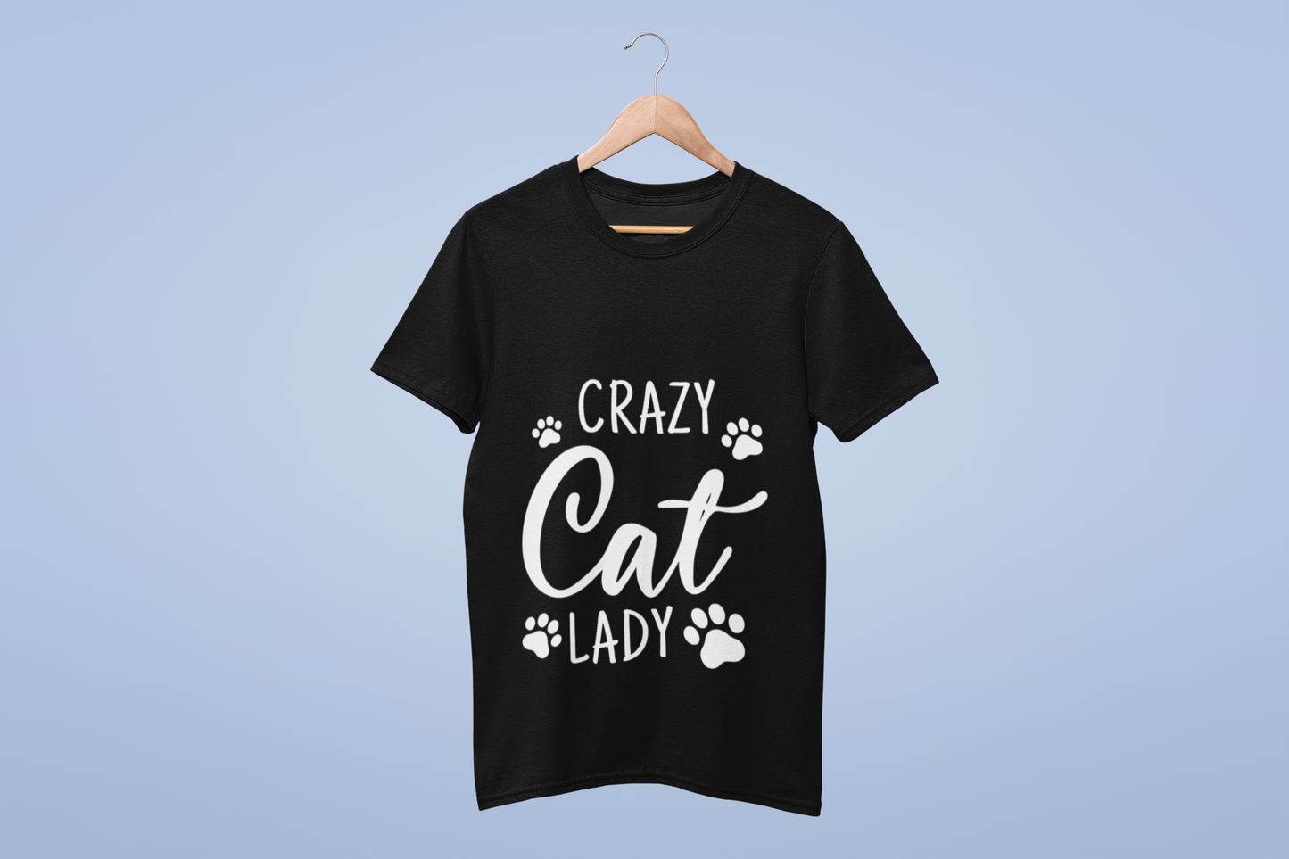 Funky Fox Crazy Cat Lady T-Shirt – For True Cat Lovers