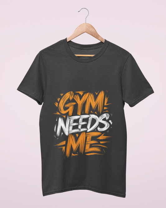 Funky Fox Gym Needs Me T-Shirt – Hustle. Flex. Repeat.