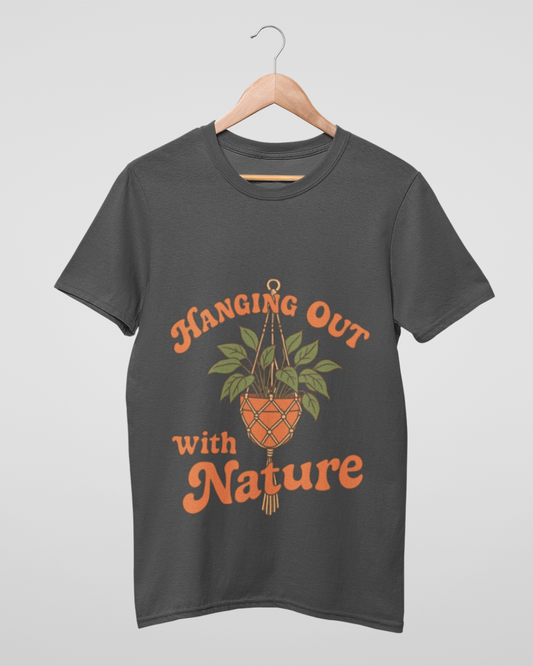Funky Fox Hanging Out With Nature T-Shirt – Green Vibes Everyday