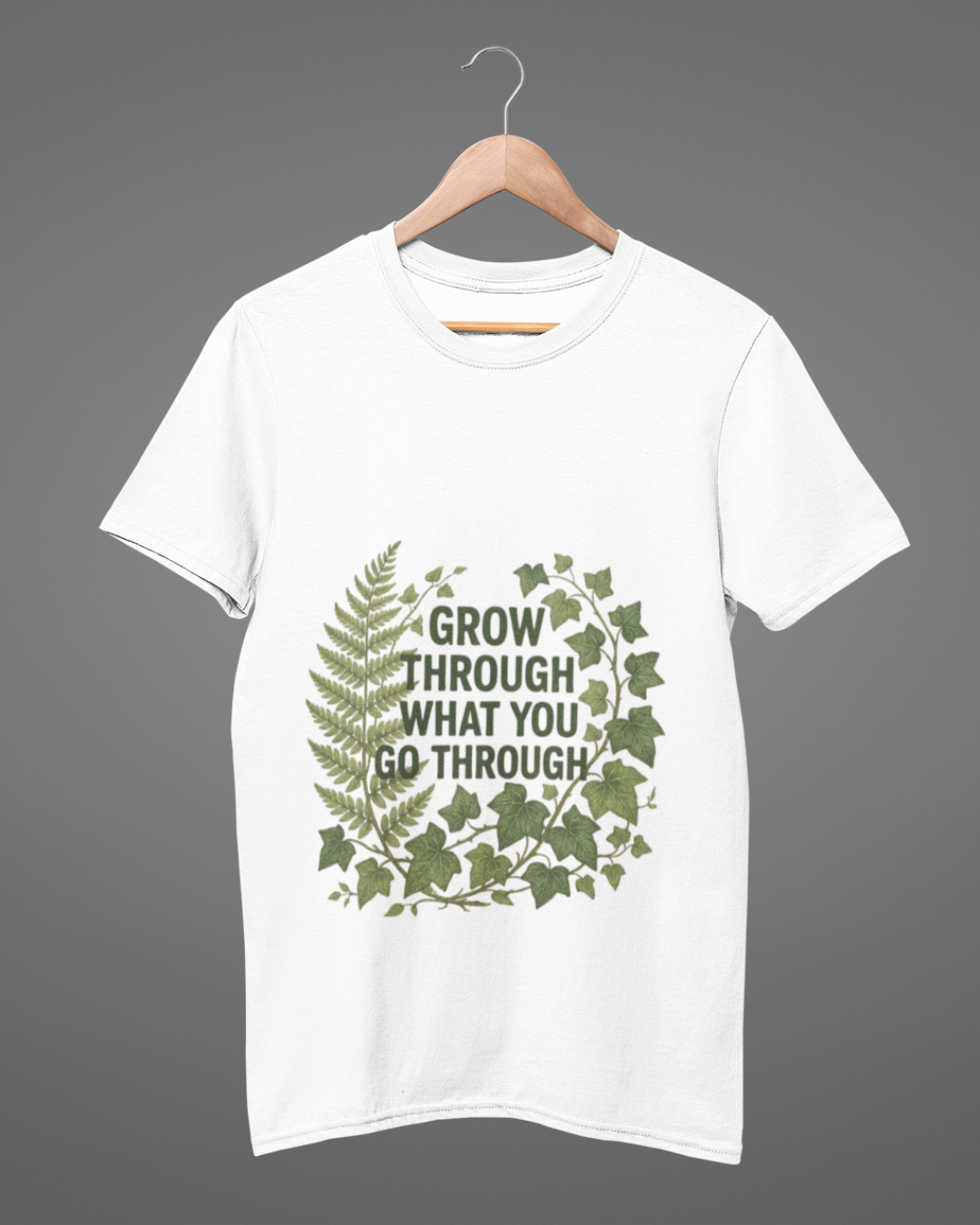 Funky Fox Grow Through What You Go Through T-Shirt – Inspire With Nature
