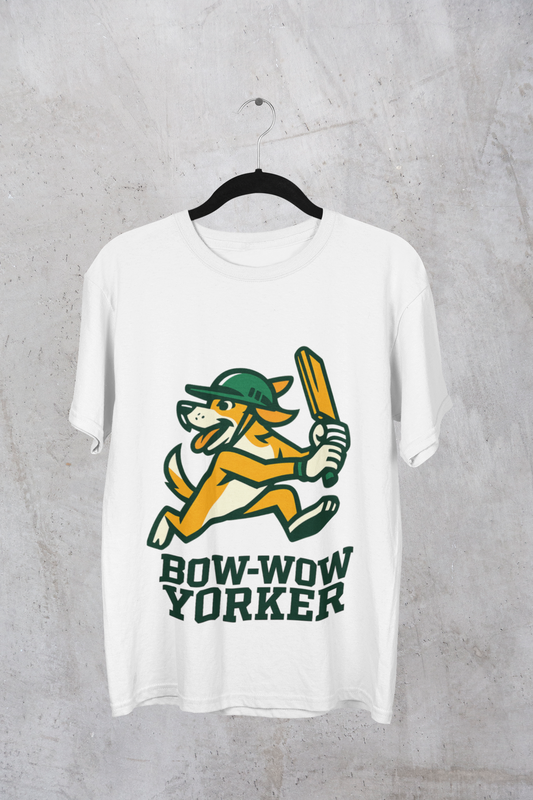 Funky Fox Bow.Wow Yorker T-Shirt – Street Style Dog Lover Tee