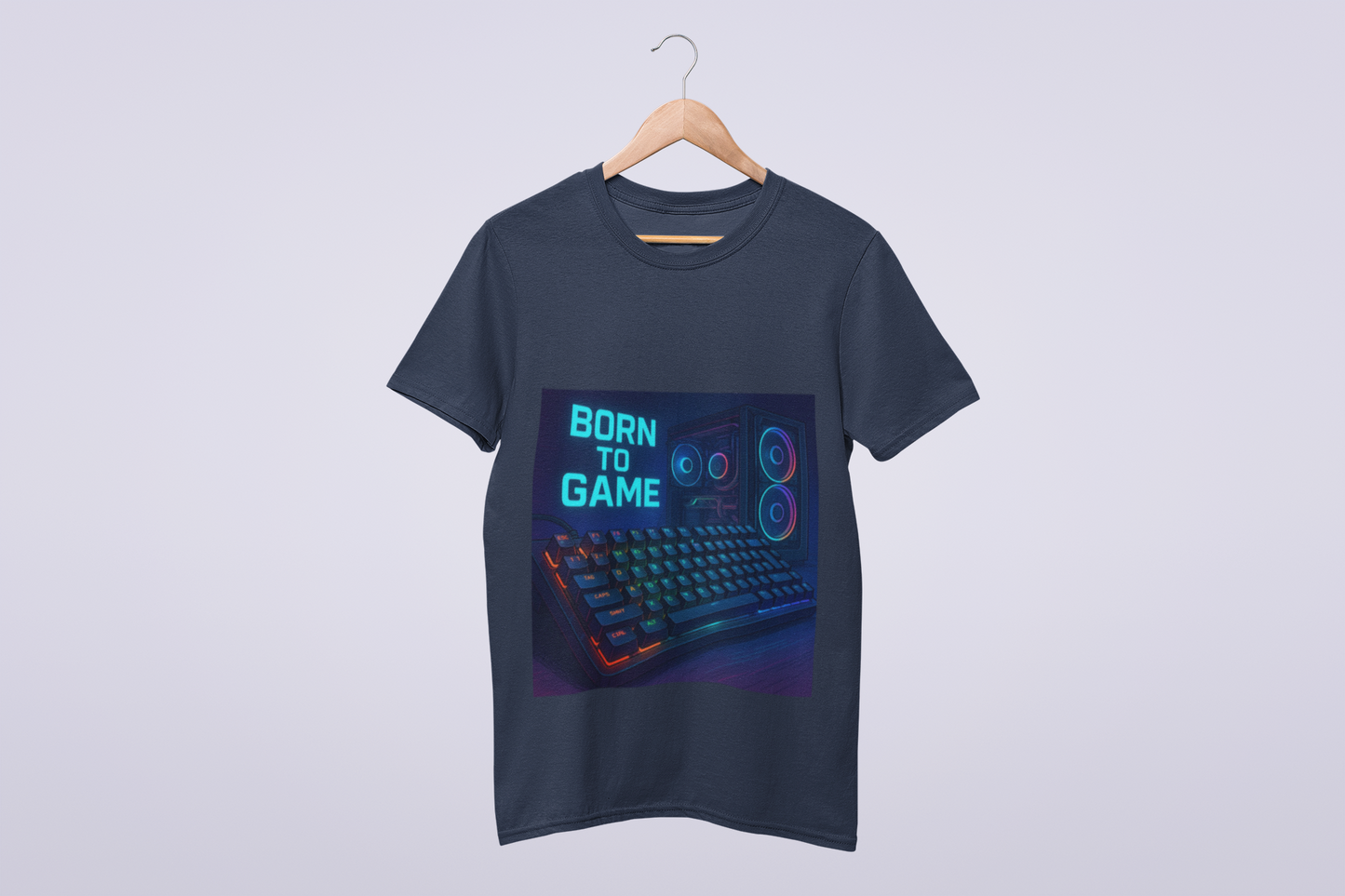 Funky Fox Born to Game T-Shirt – Level Up Your Style