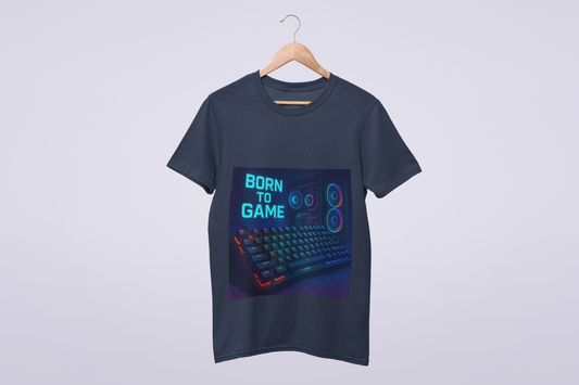 Funky Fox Born to Game T-Shirt – Level Up Your Style