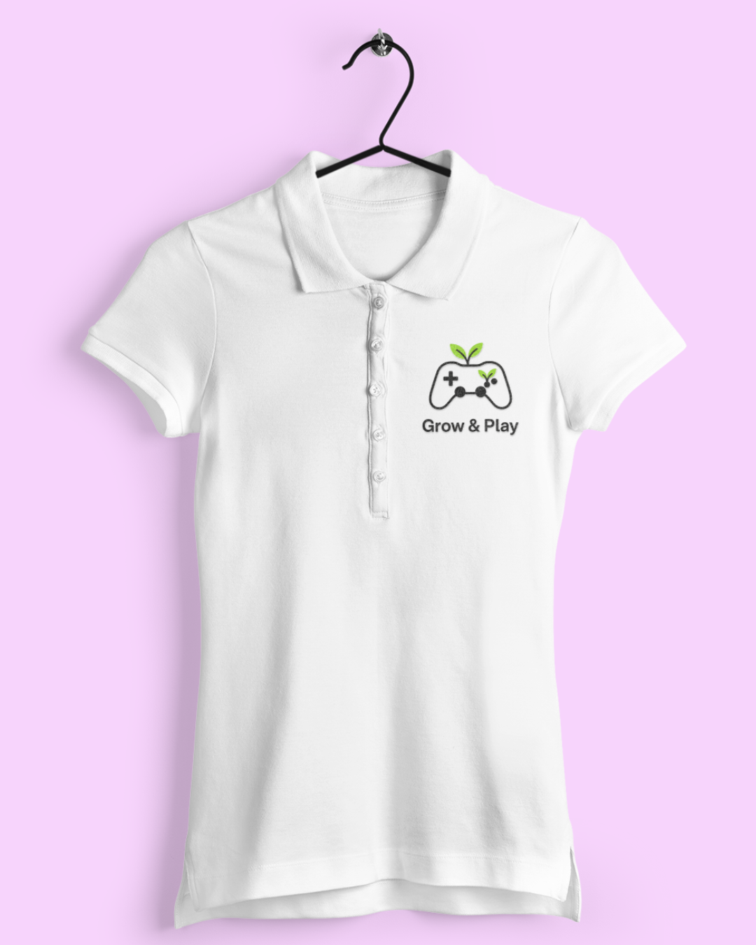 Funky Fox Grow & Play Polo T-Shirt – Level Up in Style