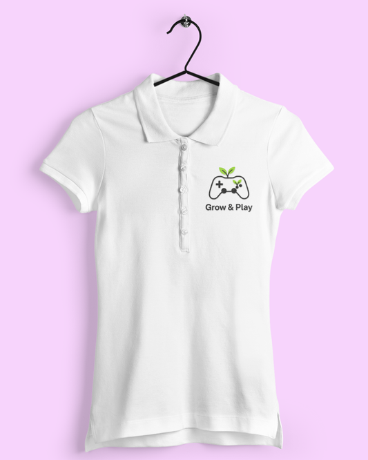 Funky Fox Grow & Play Polo T-Shirt – Level Up in Style