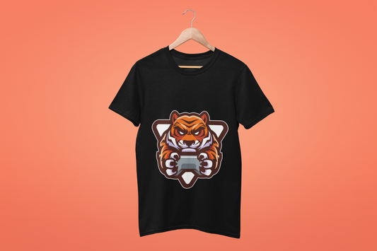 Funky Fox Gamer T-Shirt – Play. Grind. Repeat.